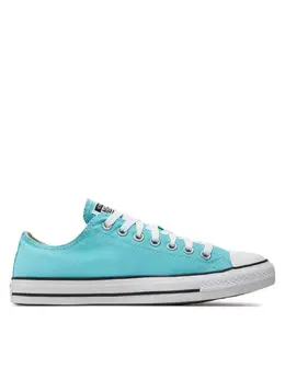 Converse: Голубые кеды  Chuck Taylor All Star