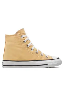 Converse: Жёлтые кеды  Chuck Taylor All Star