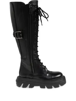 Casadei: Чёрные ботинки 