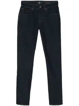 7 For All Mankind: Голубые джинсы  Slimmy