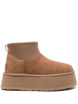 Ugg Australia: Коричневые ботинки  Classic Mini