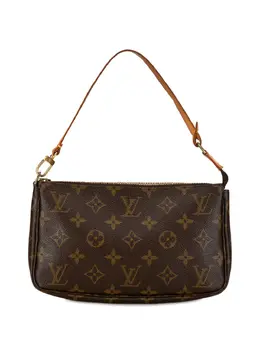 Louis Vuitton Pre-Owned: Коричневая сумка 