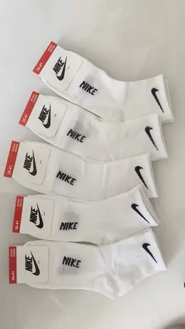 Nike: Белые носки 