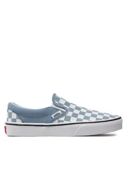 Vans: Голубые мокасины  Classic Slip On