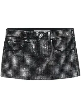 Alexander Wang: Юбка со стразами 