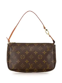 Louis Vuitton Pre-Owned: Коричневая сумка 