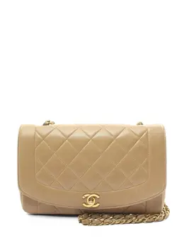 CHANEL Pre-Owned: Бежевая сумка 