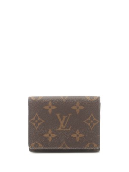 Louis Vuitton Pre-Owned: Коричневый картхолдер 