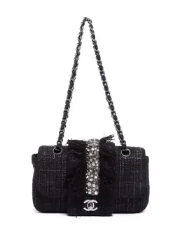 CHANEL Pre-Owned: Чёрная сумка 