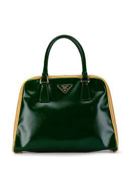 Prada Pre-Owned: Двухцветная сумка 