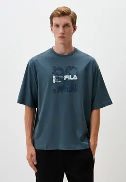 Fila: Серая футболка 