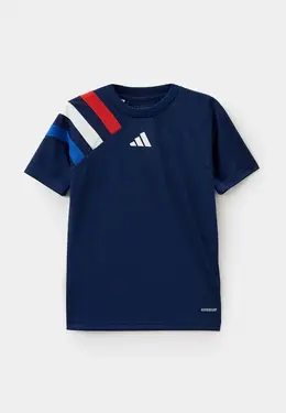 adidas: Синяя футболка 