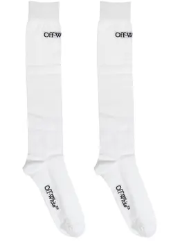 Off-White: Белые носки 