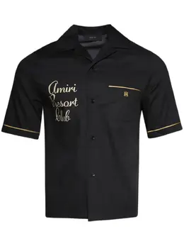 AMIRI: Чёрная рубашка 