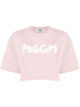 MSGM: Светлая футболка 