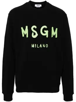 MSGM: Свитшот с принтом 