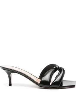 Gianvito Rossi: Чёрные сандалии 