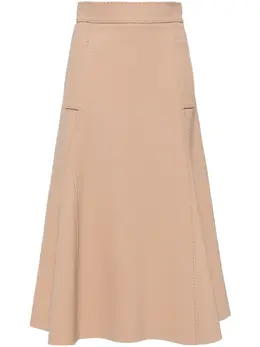 Elie Saab: Юбка из шерсти 