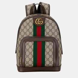 Gucci: Бежевый рюкзак  GG Supreme