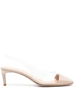 Gianvito Rossi: Прозрачные туфли 