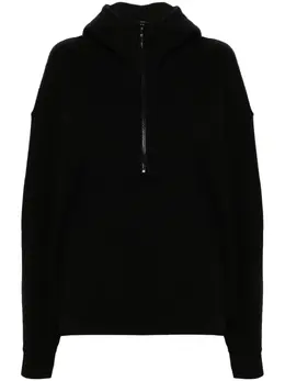 Saint Laurent: Чёрная толстовка 