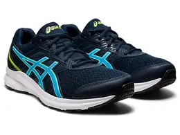 Asics: Синие кроссовки 