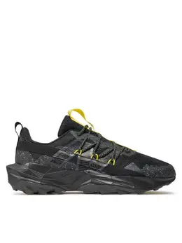 New Balance: Чёрные кроссовки 