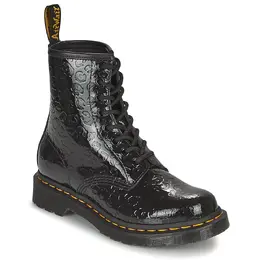 Dr. Martens: Чёрные ботинки 