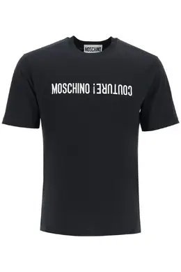 Moschino: Чёрная футболка 