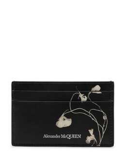 Alexander McQueen: Чёрный картхолдер 