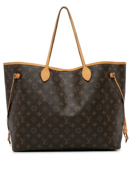 Louis Vuitton Pre-Owned: Коричневая сумка-шоппер 