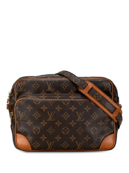 Louis Vuitton Pre-Owned: Коричневая сумка через плечо 