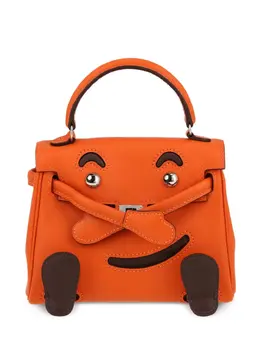 Hermès Pre-Owned: Оранжевая сумка 