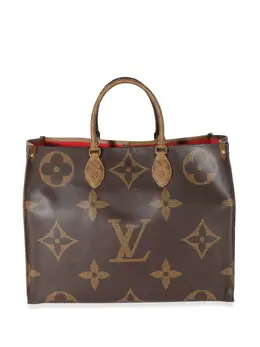 Louis Vuitton Pre-Owned: Коричневая сумка-шоппер 