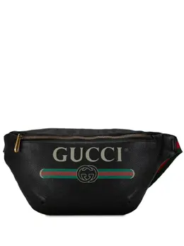 Gucci Pre-Owned: Чёрная сумка 