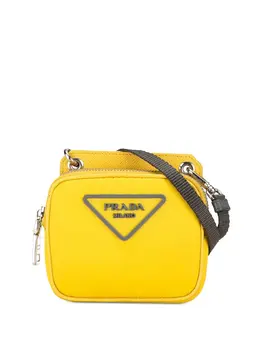 Prada Pre-Owned: Жёлтая сумка через плечо 