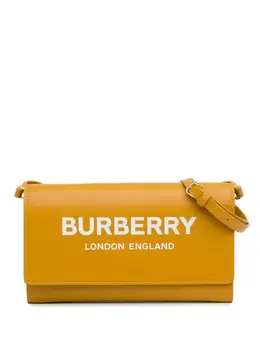 Burberry Pre-Owned: Жёлтый кошелёк 