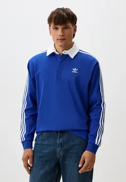 adidas Originals: Синее поло 