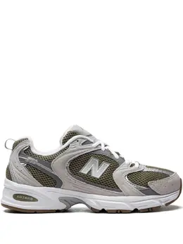 New Balance: Зелёные кроссовки  530