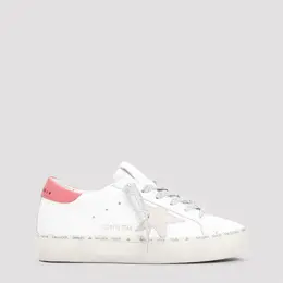 Golden Goose: Белые кроссовки  Hi Star