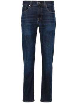 7 For All Mankind: Голубые джинсы  Slimmy