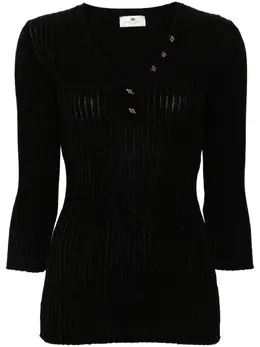 Elisabetta Franchi: Трикотажный свитер 