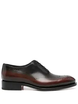 Santoni: Тёмные туфли 