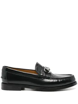 Gucci: Чёрные туфли  Horsebit