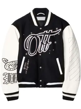 Off-White: Чёрная куртка 