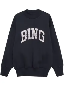 ANINE BING: Синий свитшот 