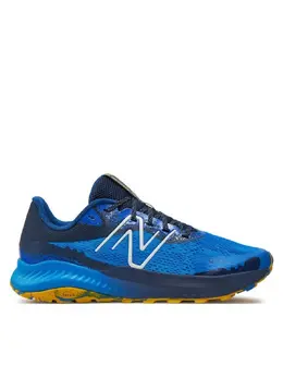 New Balance: Синие кроссовки 