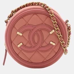 Chanel: Розовый клатч 