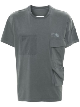 MM6 Maison Margiela: Хлопковая футболка 