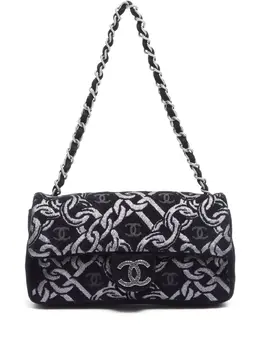 CHANEL Pre-Owned: Чёрная сумка 